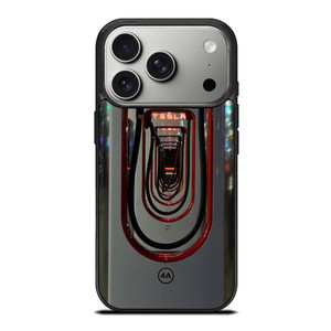 TESLA STATION CHARGE iPhone 17 Pro Case TESLA STATION CHARGE iPhone 17 Pro Case