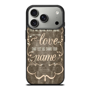 THE AVETT BROTHERS QUOTES iPhone 17 Pro Case THE AVETT BROTHERS QUOTES iPhone 17 Pro Case
