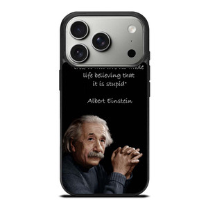 THE GENIUS ALBERT EINSTEIN QUOTE iPhone 17 Pro Case THE GENIUS ALBERT EINSTEIN QUOTE iPhone 17 Pro Case