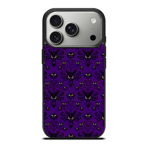 THE HAUNTED MANSION PURPLE PATTERN iPhone 17 Pro Case THE HAUNTED MANSION PURPLE PATTERN iPhone 17 Pro Case