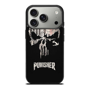 THE PUNISHER SKULL PAPER EFFECT ARTWORK iPhone 17 Pro Case THE PUNISHER SKULL PAPER EFFECT ARTWORK iPhone 17 Pro Case