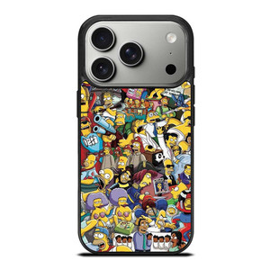THE SIMPSONS ALL COLLAGE iPhone 17 Pro Case THE SIMPSONS ALL COLLAGE iPhone 17 Pro Case