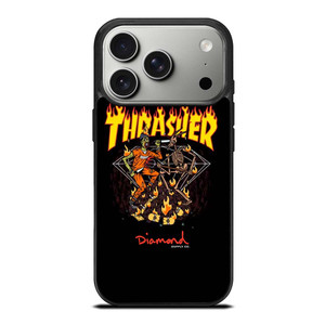 THRASHER DIAMOND SUPPLY CO iPhone 17 Pro Case THRASHER DIAMOND SUPPLY CO iPhone 17 Pro Case
