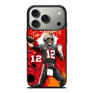TOM BRADY TAMPA BAY BUCANEERS iPhone 17 Pro Case TOM BRADY TAMPA BAY BUCANEERS iPhone 17 Pro Case