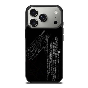 TOOL BAND LYRICS iPhone 17 Pro Case TOOL BAND LYRICS iPhone 17 Pro Case
