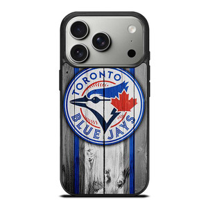 TORONTO BLUE JAYS WOODEN LOGO iPhone 17 Pro Case TORONTO BLUE JAYS WOODEN LOGO iPhone 17 Pro Case