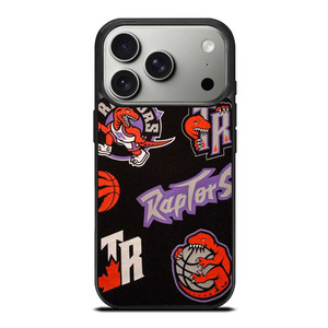 TORONTO RAPTORS LOGO COLLAGE iPhone 17 Pro Case TORONTO RAPTORS LOGO COLLAGE iPhone 17 Pro Case
