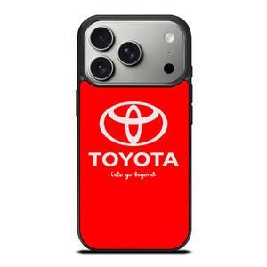 TOYOTA LETS GO BEYOND LOGO RED iPhone 17 Pro Case TOYOTA LETS GO BEYOND LOGO RED iPhone 17 Pro Case