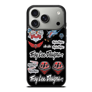TROY LEE DESIGNS STICKER COLLECTION iPhone 17 Pro Case TROY LEE DESIGNS STICKER COLLECTION iPhone 17 Pro Case