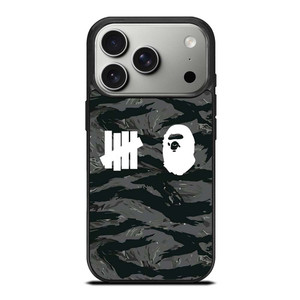 UNDEFEATED BAPE LOGO CAMO iPhone 17 Pro Case UNDEFEATED BAPE LOGO CAMO iPhone 17 Pro Case