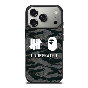 UNDEFEATED X BAPE LOGO iPhone 17 Pro Case UNDEFEATED X BAPE LOGO iPhone 17 Pro Case