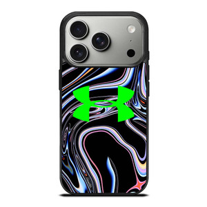 UNDER ARMOUR LOGO LIQUID CHROME iPhone 17 Pro Case UNDER ARMOUR LOGO LIQUID CHROME iPhone 17 Pro Case
