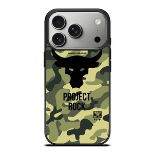 UNDER ARMOUR PROJECT ROCK CAMO iPhone 17 Pro Case UNDER ARMOUR PROJECT ROCK CAMO iPhone 17 Pro Case