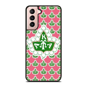 HOT AKA PINK AND GREEN Samsung Galaxy S21 Case HOT AKA PINK AND GREEN Samsung Galaxy S21 Case