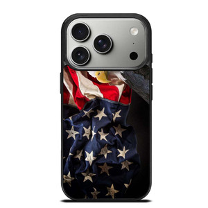USA PATRIOTIC EAGLE FLAG 2 iPhone 17 Pro Case USA PATRIOTIC EAGLE FLAG 2 iPhone 17 Pro Case