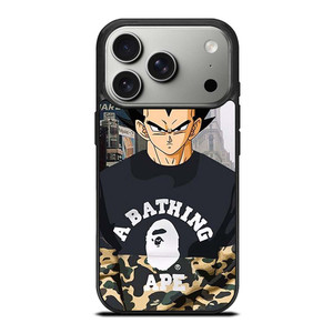 VEGETA CAMO BAPE SUPREME iPhone 17 Pro Case VEGETA CAMO BAPE SUPREME iPhone 17 Pro Case