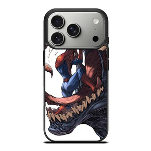 VENOM VS SPIDERMAN MARVEL CARTOON iPhone 17 Pro Case VENOM VS SPIDERMAN MARVEL CARTOON iPhone 17 Pro Case