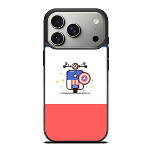 VESPA CAPTAIN AMERICA iPhone 17 Pro Case VESPA CAPTAIN AMERICA iPhone 17 Pro Case