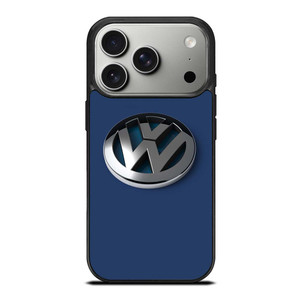VW VOLKSWAGEN GLOSSY LOGO EMBLEM iPhone 17 Pro Case VW VOLKSWAGEN GLOSSY LOGO EMBLEM iPhone 17 Pro Case