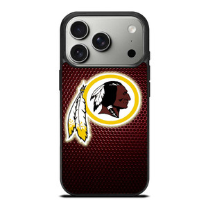 WAHINGTON REDSKINS METAL LOGO iPhone 17 Pro Case WAHINGTON REDSKINS METAL LOGO iPhone 17 Pro Case