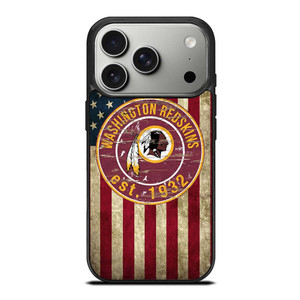 WASHINGTON REDSKINS AMERICAN FLAG iPhone 17 Pro Case WASHINGTON REDSKINS AMERICAN FLAG iPhone 17 Pro Case