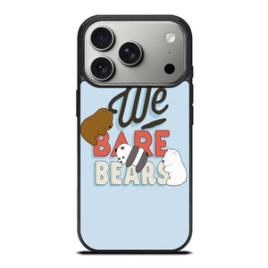 WE BARE BEARS CARTOON LOGO iPhone 17 Pro Case WE BARE BEARS CARTOON LOGO iPhone 17 Pro Case