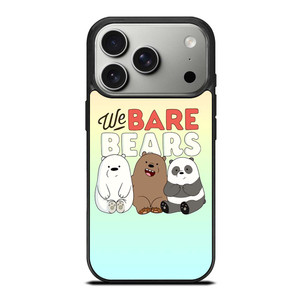WE BARE BEARS COLORFUL iPhone 17 Pro Case WE BARE BEARS COLORFUL iPhone 17 Pro Case