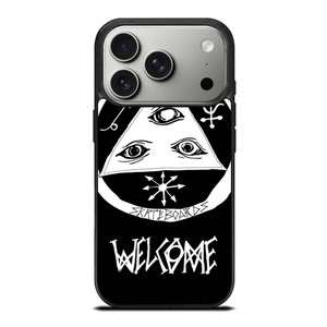 WELCOME SKATEBOARDS LOGO BLACK iPhone 17 Pro Case WELCOME SKATEBOARDS LOGO BLACK iPhone 17 Pro Case