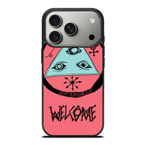 WELCOME SKATEBOARDS LOGO PINK iPhone 17 Pro Case