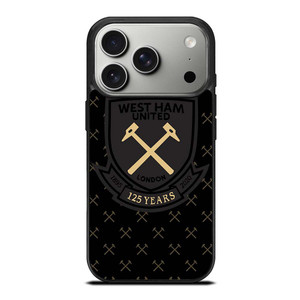 WEST HAM UNITED BLACK LOGO iPhone 17 Pro Case WEST HAM UNITED BLACK LOGO iPhone 17 Pro Case