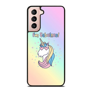 I'M FABULOUS UNICORN Samsung Galaxy S21 Case I'M FABULOUS UNICORN Samsung Galaxy S21 Case