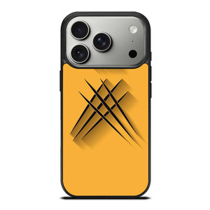 WOLFERINE YELLOW CLAW X-MEN iPhone 17 Pro Case WOLFERINE YELLOW CLAW X-MEN iPhone 17 Pro Case