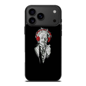 ALBERT EINSTEIN CARTOON iPhone 17 Pro Max Case