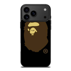 BAPE LOGO BROWN iPhone 17 Pro Max Case