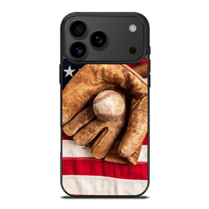 BASEBALL GLOVE AMERICAN FLAG iPhone 17 Pro Max Case