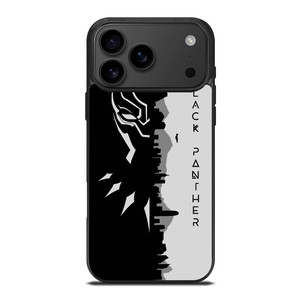 BLACK PANTHER BLACK WHITE FAN ART iPhone 17 Pro Max Case
