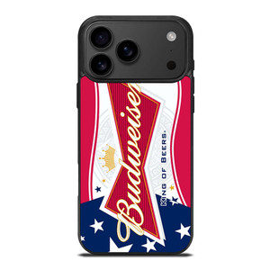 BUDWEISER AMERICAN FLAG LOGO iPhone 17 Pro Max Case BUDWEISER AMERICAN FLAG LOGO iPhone 17 Pro Max Case