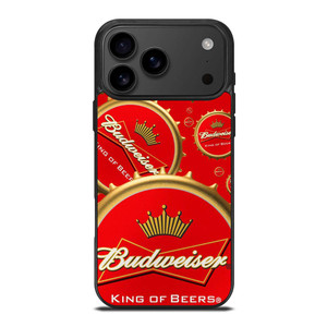 BUDWEISER BOTTLE CAP LOGO iPhone 17 Pro Max Case