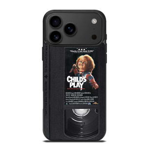 CHUCKY CHILD'S PLAY HORROR TAPE iPhone 17 Pro Max Case