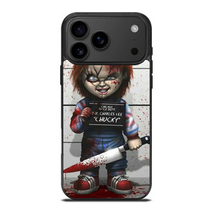 CHUCKY DOLL WITH KNIFE iPhone 17 Pro Max Case