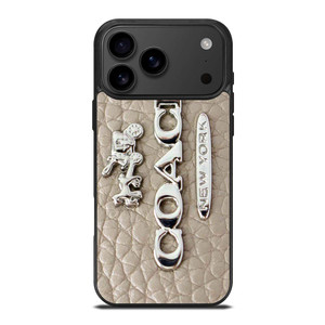 COACH LOGO GLOWING TEXTURE iPhone 17 Pro Max Case