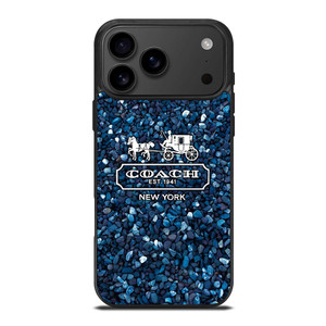 COACH NEW YORK BLUE STONE iPhone 17 Pro Max Case