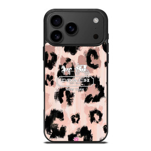 COACH NEW YORK LEOPARD SKIN iPhone 17 Pro Max Case
