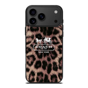 COACH NEW YORK LEOPARD iPhone 17 Pro Max Case