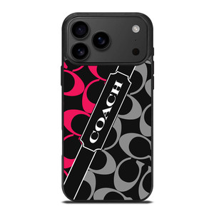 COACH NEW YORK RED WHITE iPhone 17 Pro Max Case