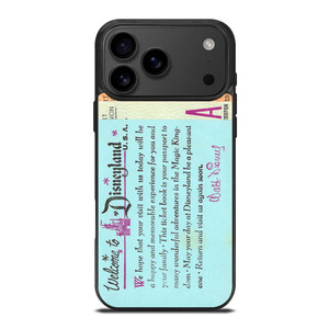 DISNEY WORLD TICKET BOOK iPhone 17 Pro Max Case