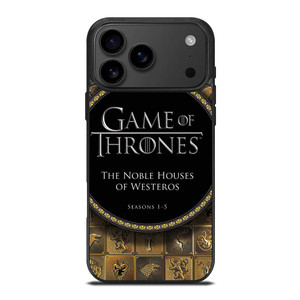 GAME OF THRONES THE NOBLE HOUSES OF WESTEROS iPhone 17 Pro Max Case