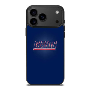 GIANTS NEW YORK LOGO BLUE iPhone 17 Pro Max Case