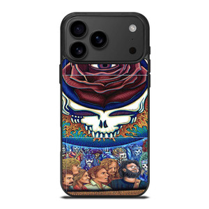 GRATEFUL DEAD SKULL ROSE iPhone 17 Pro Max Case GRATEFUL DEAD SKULL ROSE iPhone 17 Pro Max Case