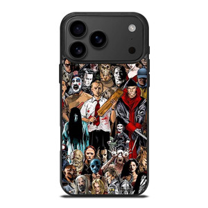HORROR MOVIE COLLAGE iPhone 17 Pro Max Case